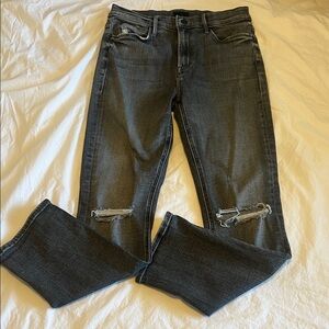 MOTHER The Mid Rise Dazzler Ankle Jeans • Open Later • Size 28